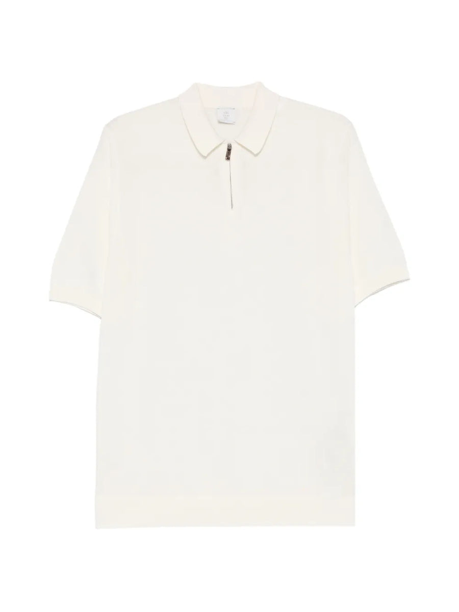 Eleventy Cotton 100% polo shirt in white