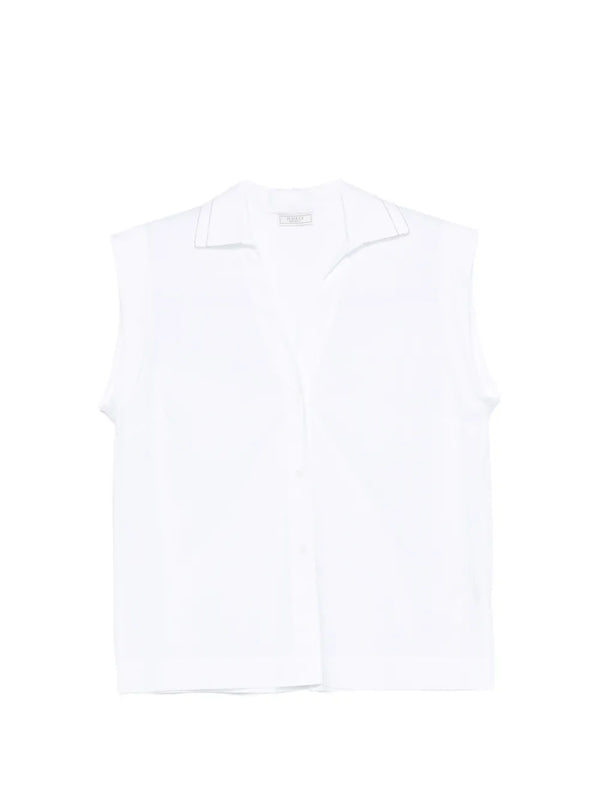 Peserico Cotton 97% shirt in white