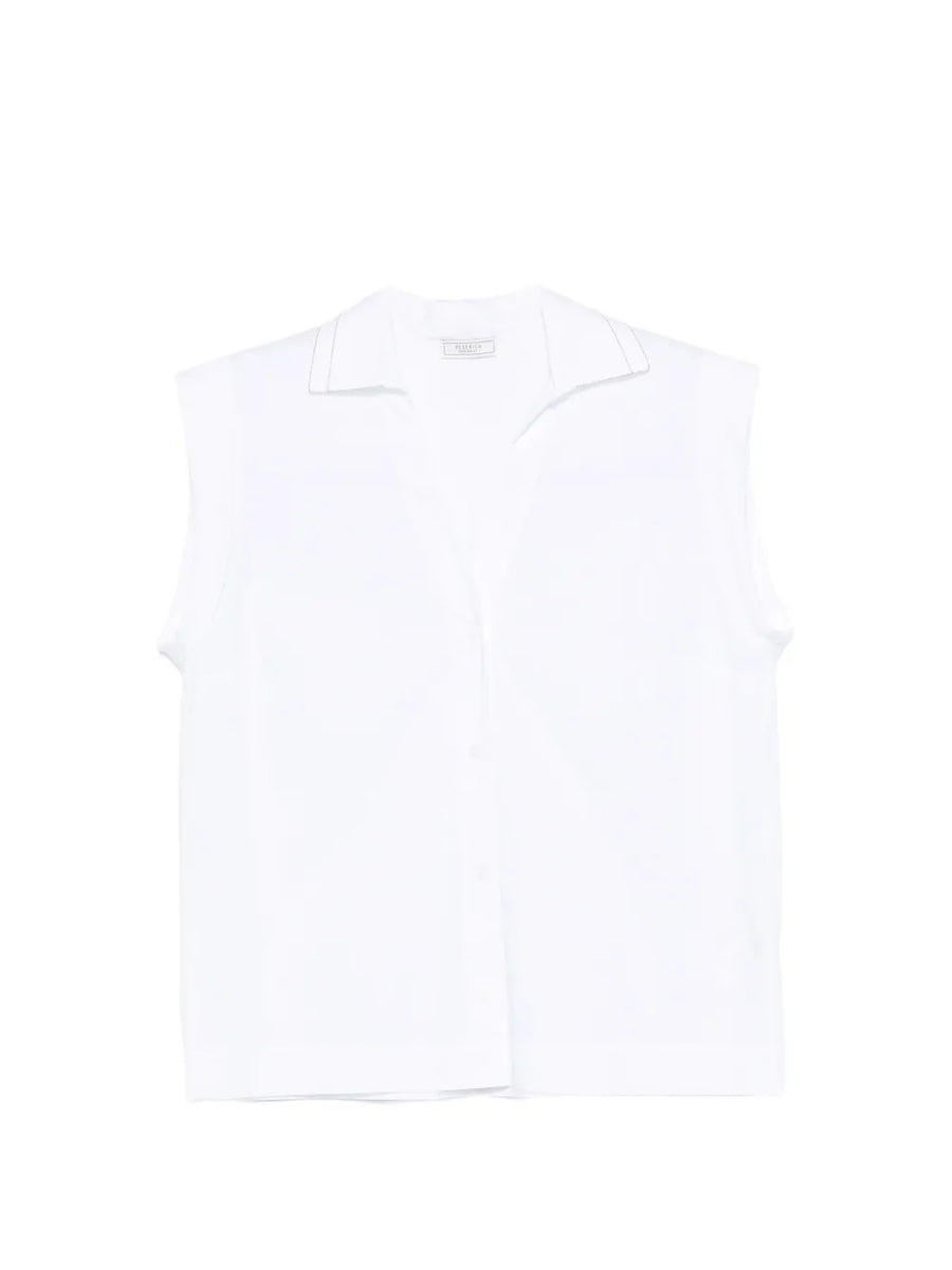 Peserico Cotton 97% shirt in white