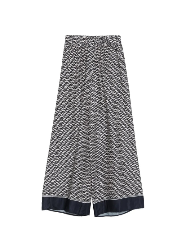 Peserico Outer: Viscose 100%; Lining: Acetate 61% trousers in navy