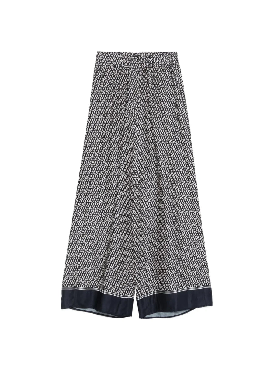 Peserico Outer: Viscose 100%; Lining: Acetate 61% trousers in navy