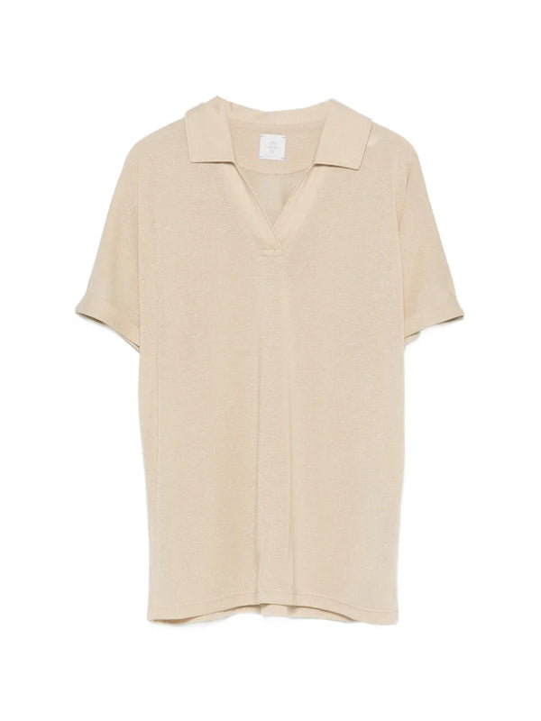 Eleventy Polyester 76% shirt in beige