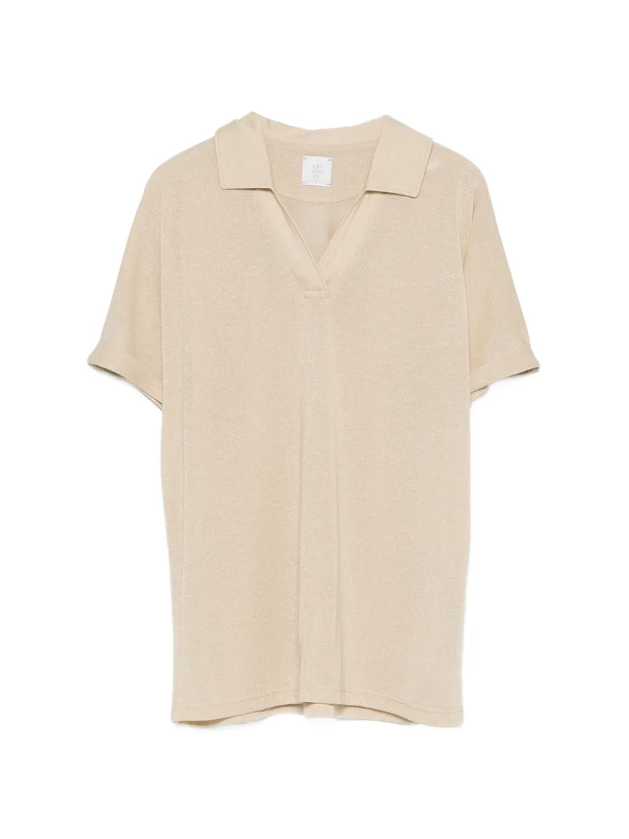 Eleventy Polyester 76% shirt in beige
