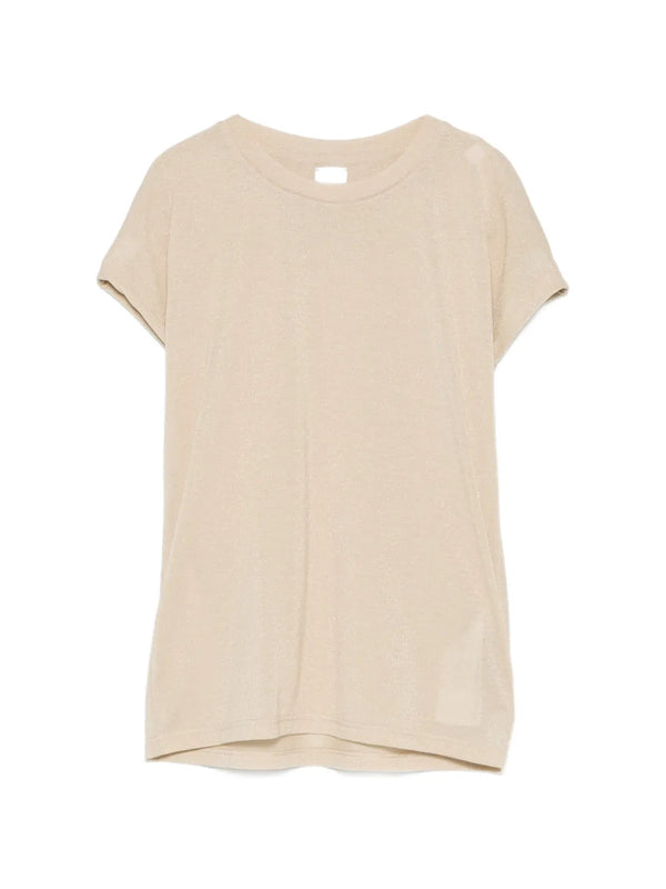 Eleventy Elastane 76% t-shirt in cream