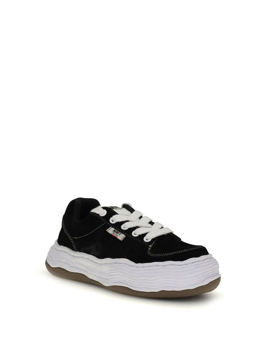 Sneakers Oliver Black Upper Cotton Trainers