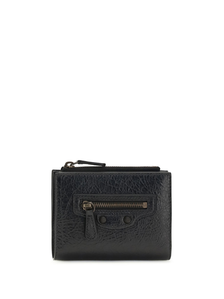 Bi-Fold Wallet Le City Black Lambskin & Purses