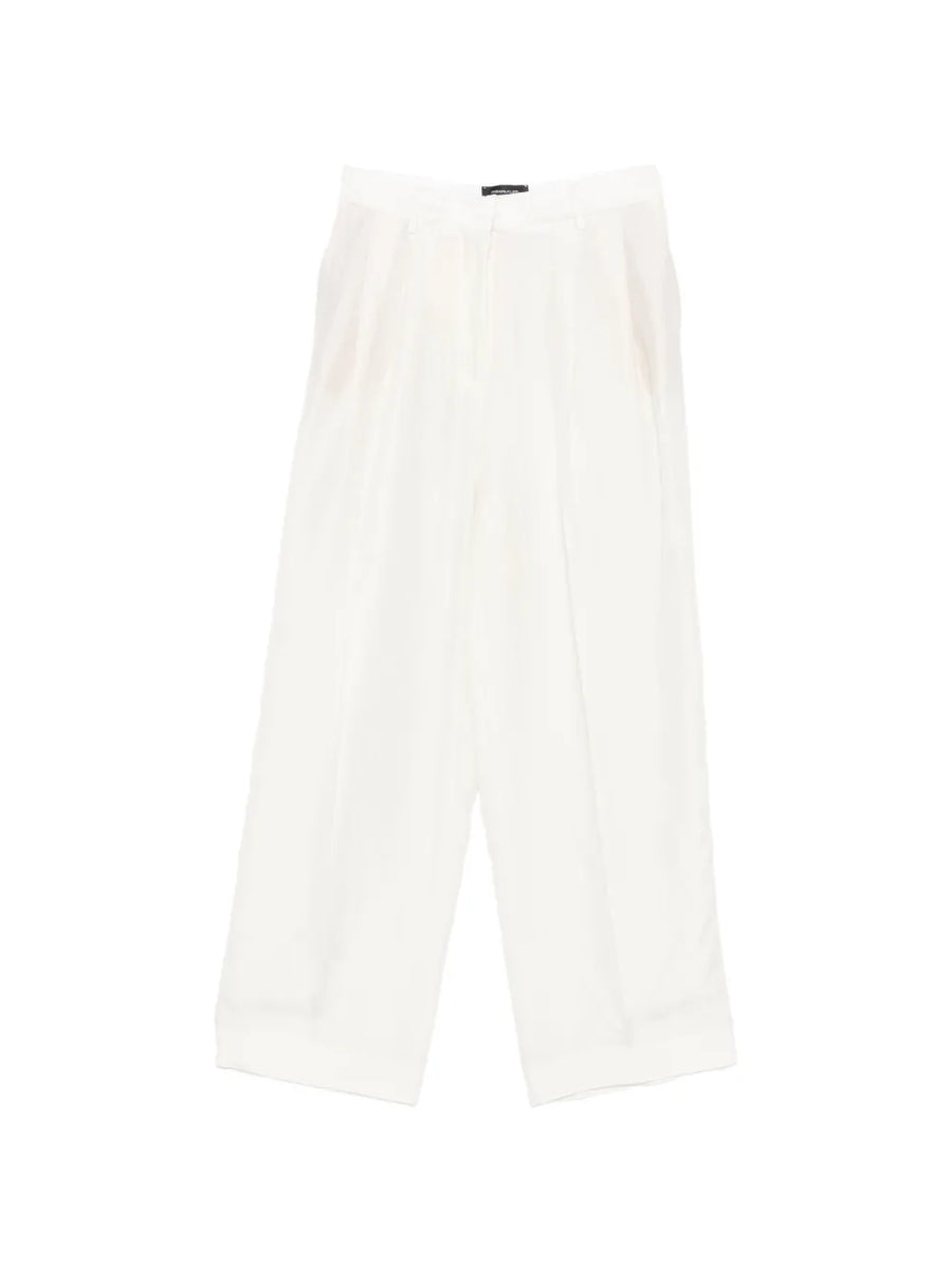Fabiana Filippi Outer: Lyocell 100%; Lining: Acetate 85% trousers in off-white