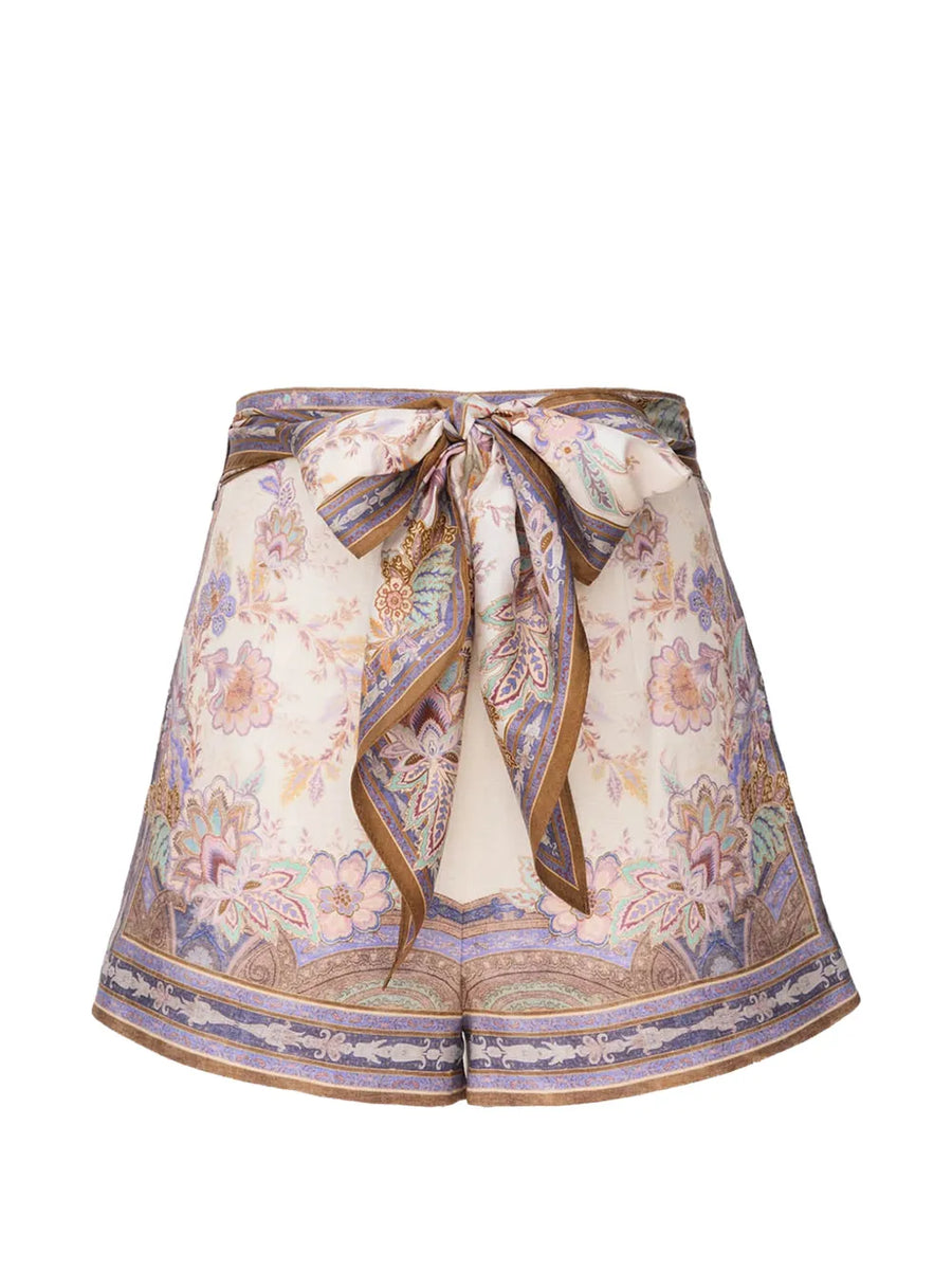 Zimmermann Linen 100% shorts in cream