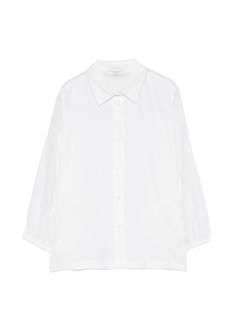 Peserico Cotton 67% blouse in white
