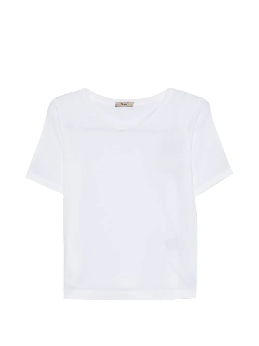 Herno Cotton 92% t-shirt in white