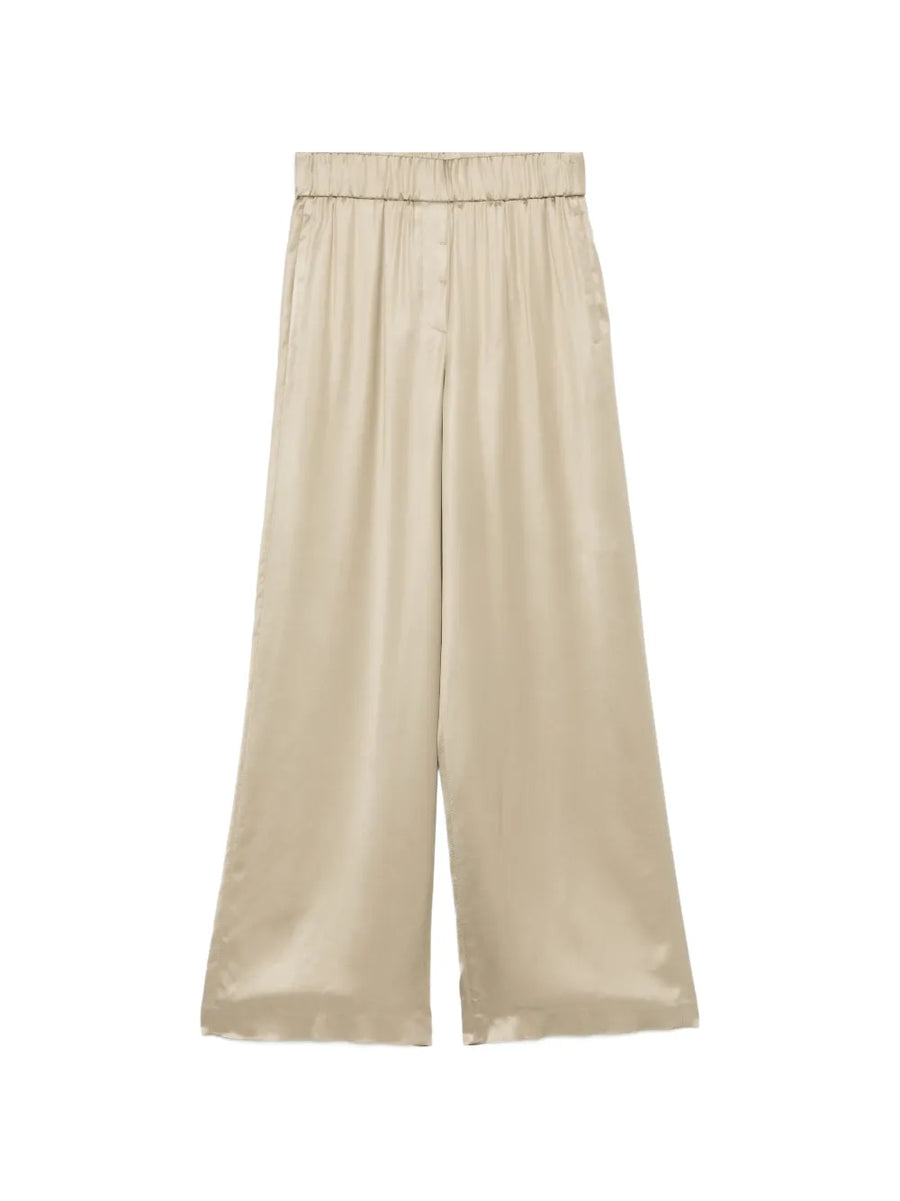 Peserico Viscose 100% trousers in beige