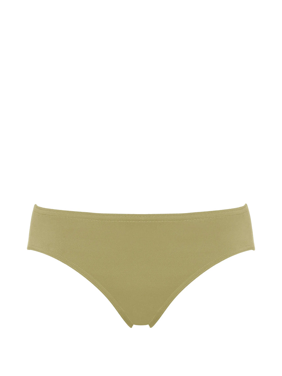 Eres Polyamide 84% bikini bottom in olive