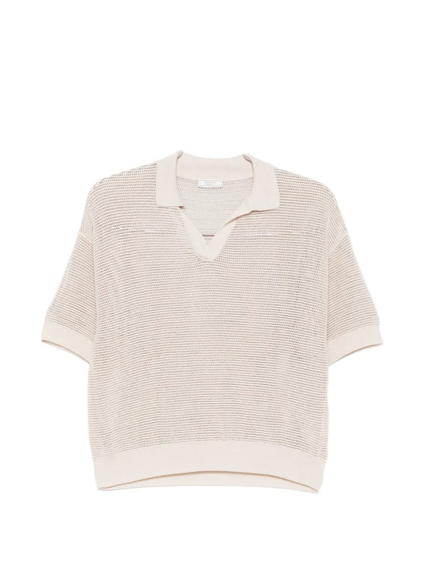 Peserico Linen/Flax 49% shirt in beige