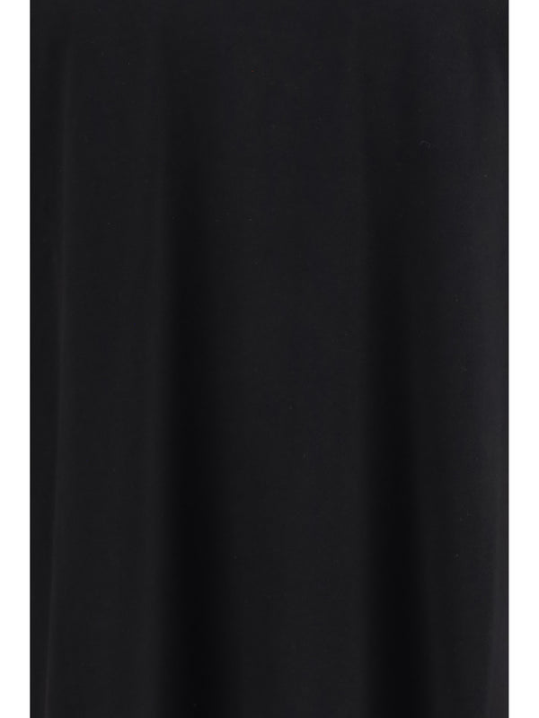 T-Shirt Crewneck Long-Sleeve Black Cotton T-shirts