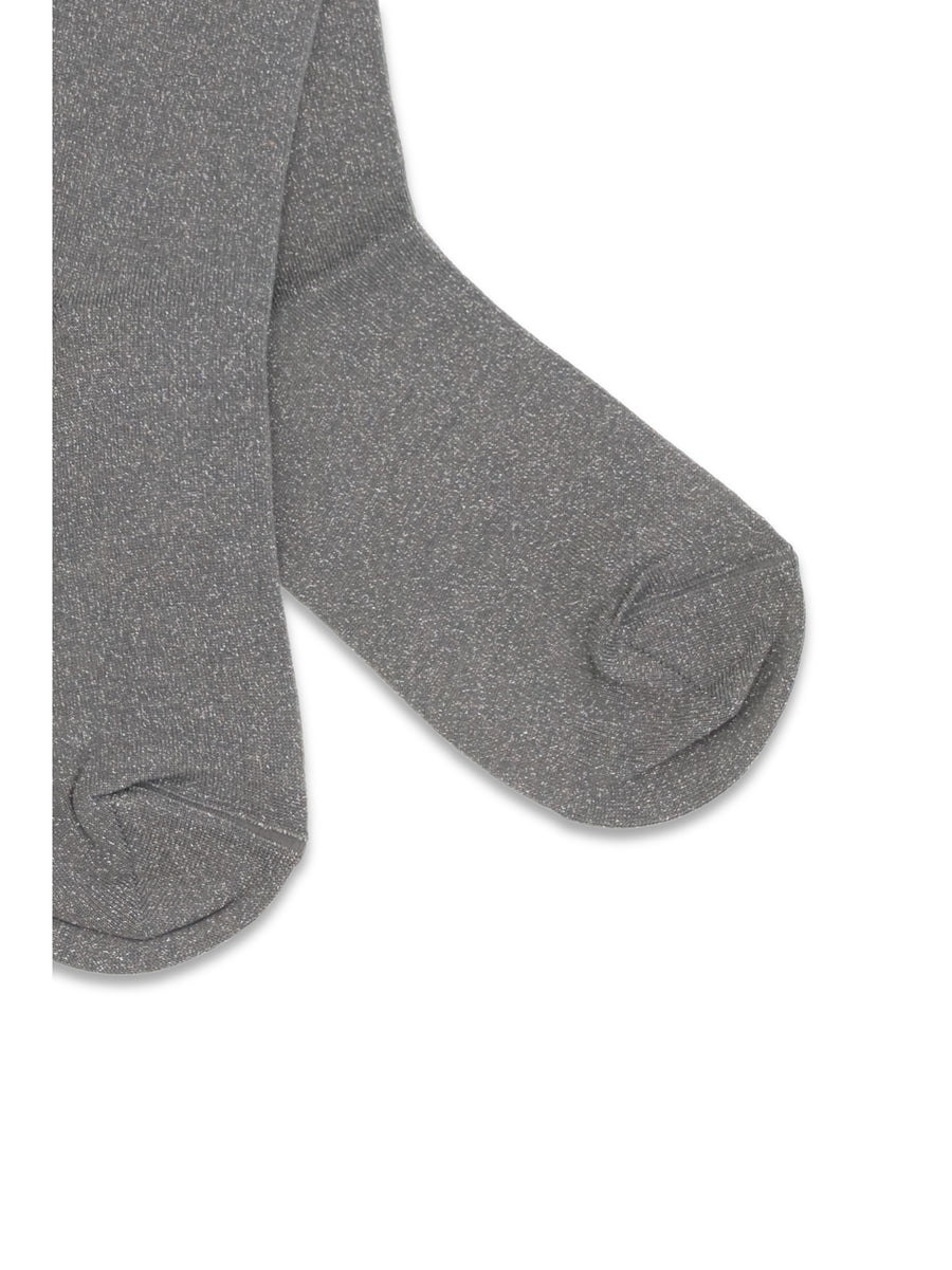 Socks Cashmere Grey Medium With Silk