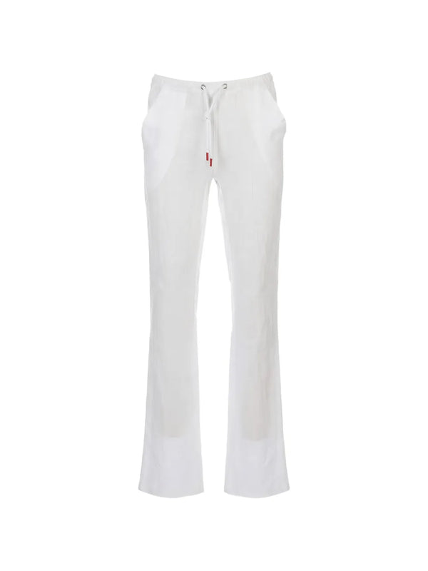 Kiton trousers in white