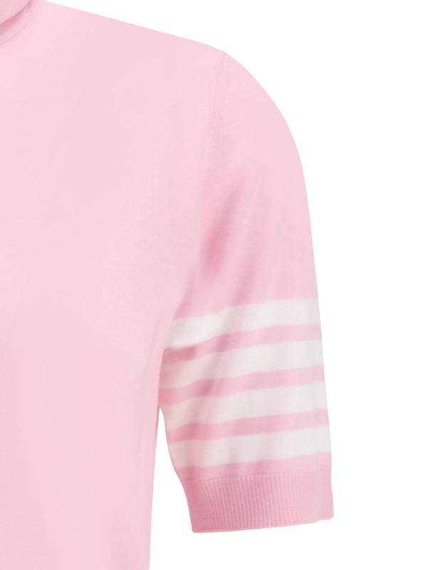 Turtleneck Sweater Light Pink Polyamide