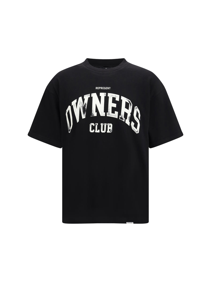 T-Shirt Owners Club Jet Black Cotton T-shirts
