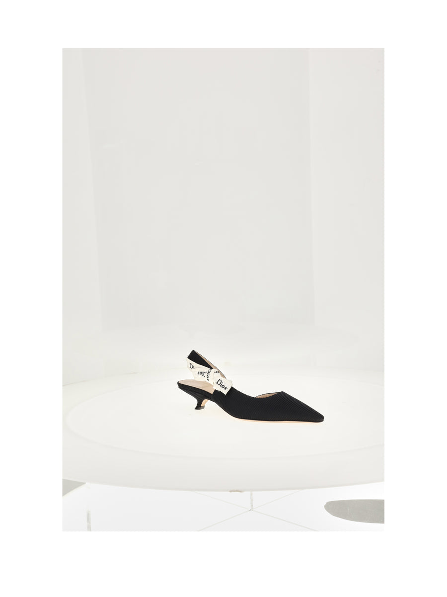 Pumps Black Upper Cotton