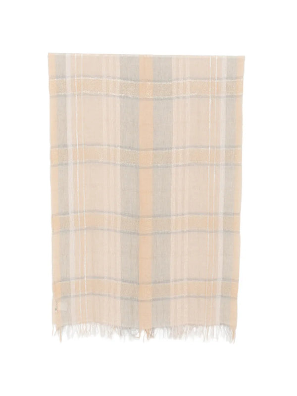 Panicale Cotton 37% scarf in beige