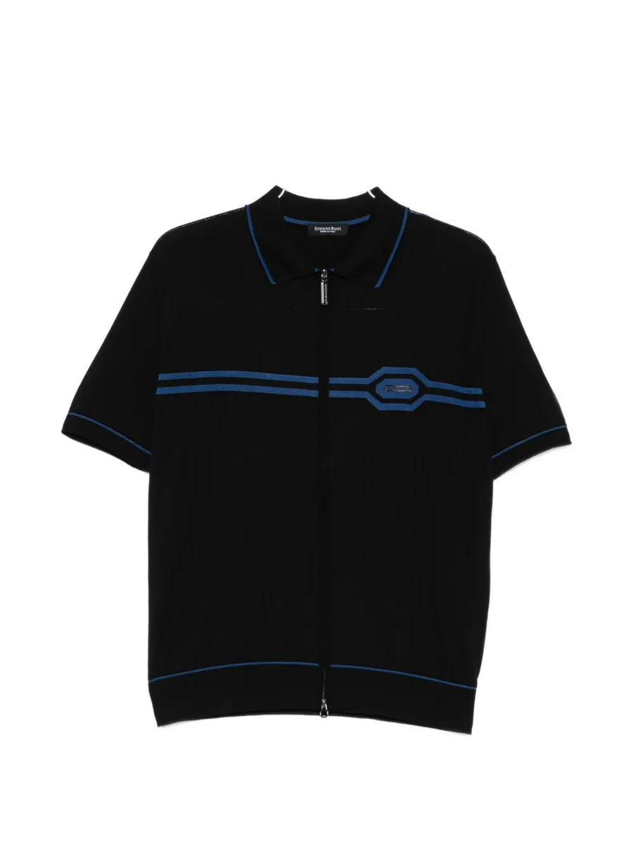 Stefano Ricci Cotton 90% cardigan in black