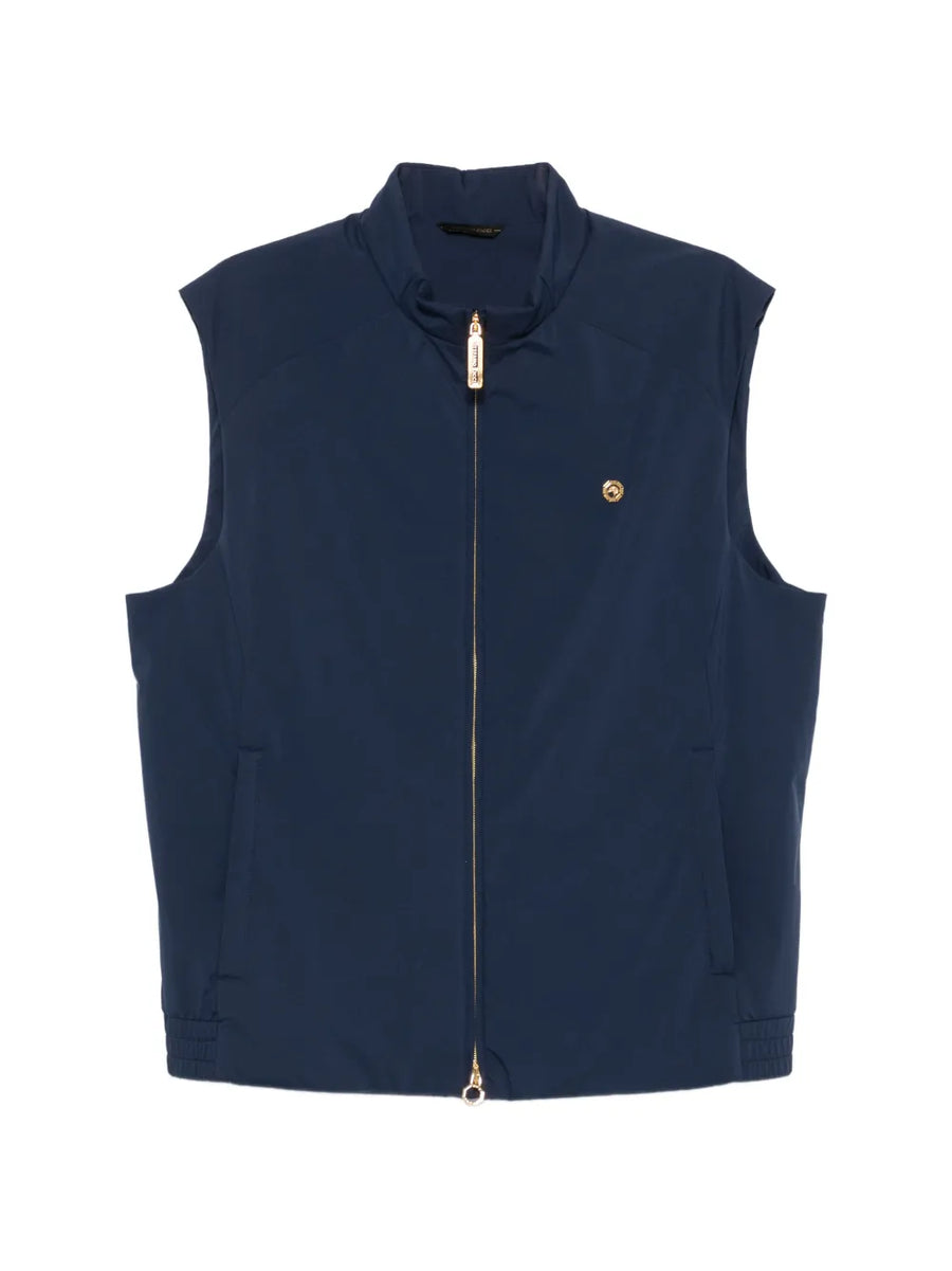 Stefano Ricci Outer: Polyester 100% gilet in navy