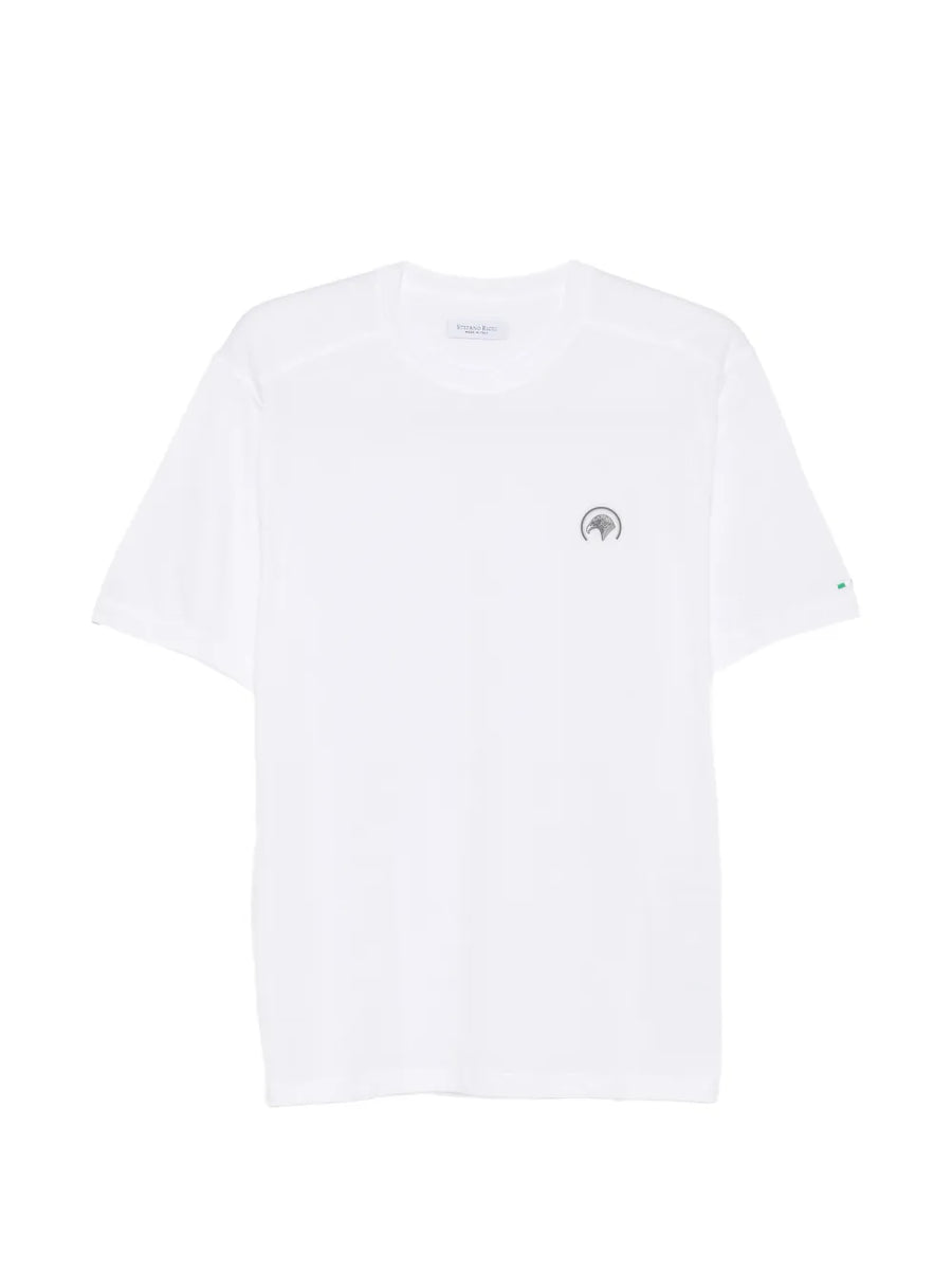 Stefano Ricci Cotton 50% t-shirt in white
