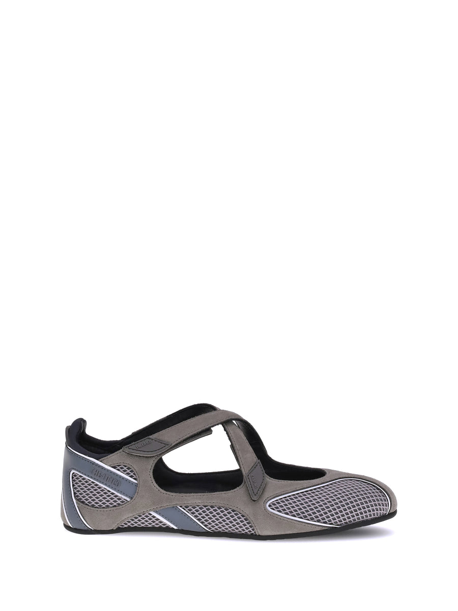 Ballerina Shoes Nomad Grey Polyurethane