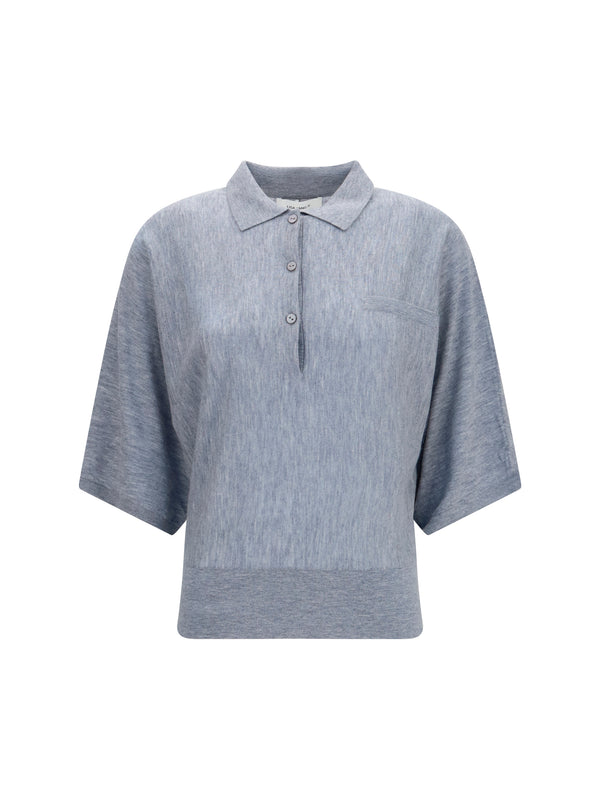 Lisa Yang 100% Cashmere sweater in gray