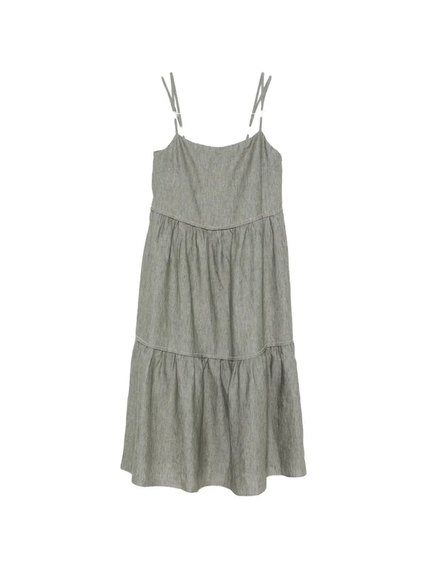 Peserico Linen/Flax 100% dress in green