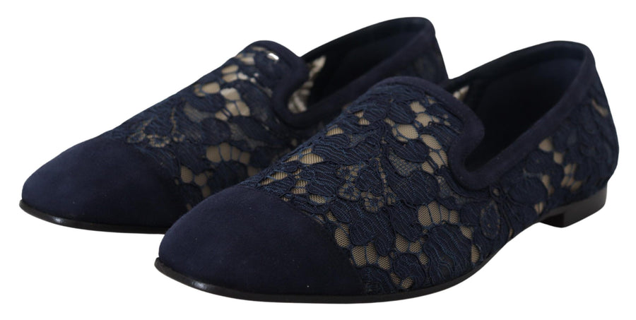 Dolce & Gabbana 35% Cotton flat in navy