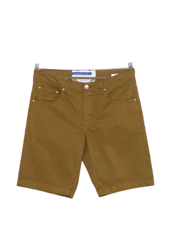 Jacob Cohen Outer: Cotton 97% shorts in camel