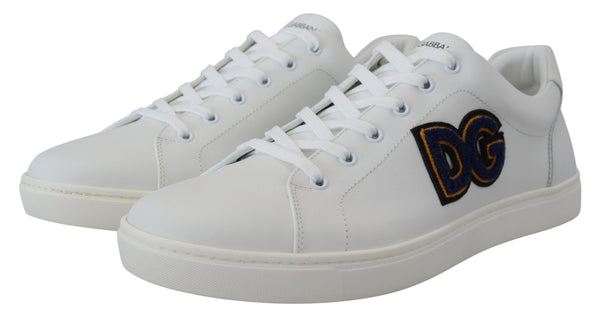 Dolce & Gabbana 100% Leather sneakers in white