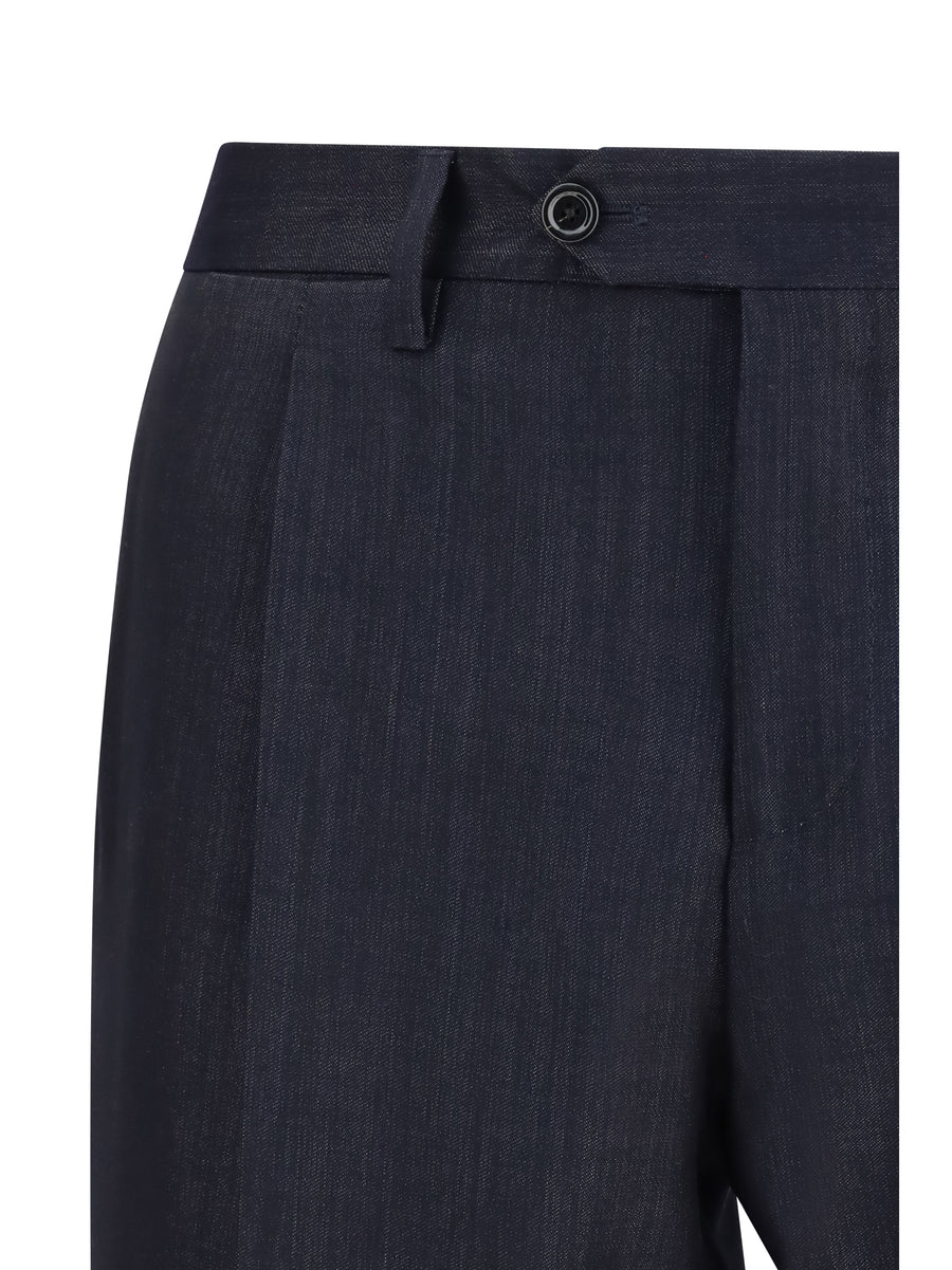 Suit Iconic Cotton Blue Suits