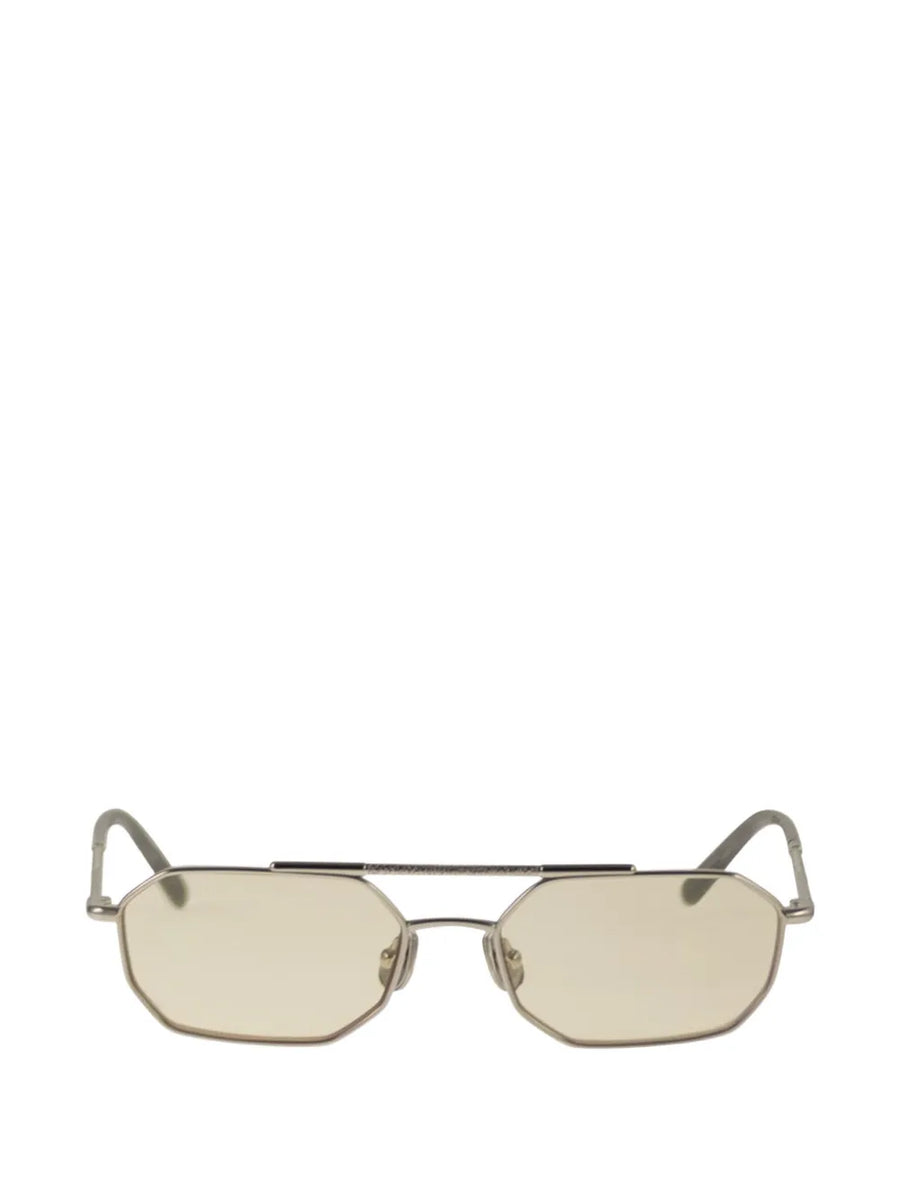 Brunello Cucinelli Titanium sunglasses in pale yellow