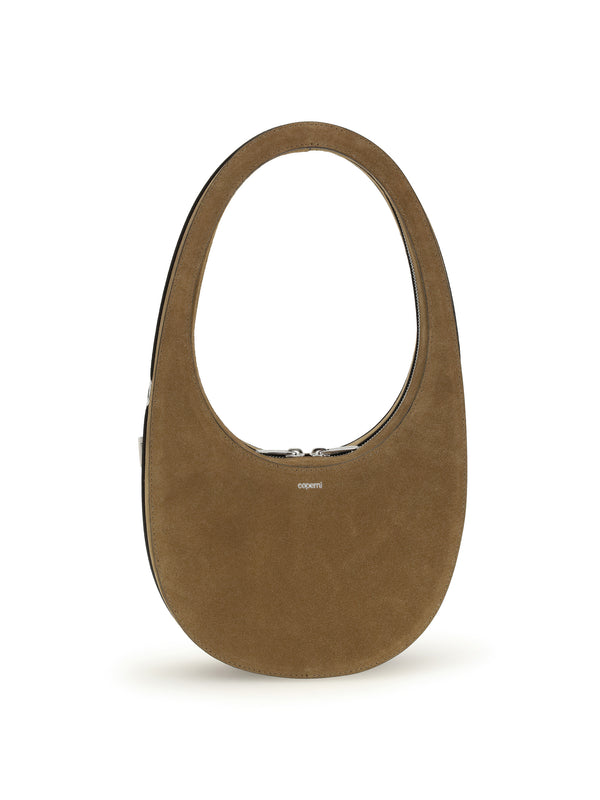 Coperni 100% Calf Leather Bos Taurus shoulder bag in brown
