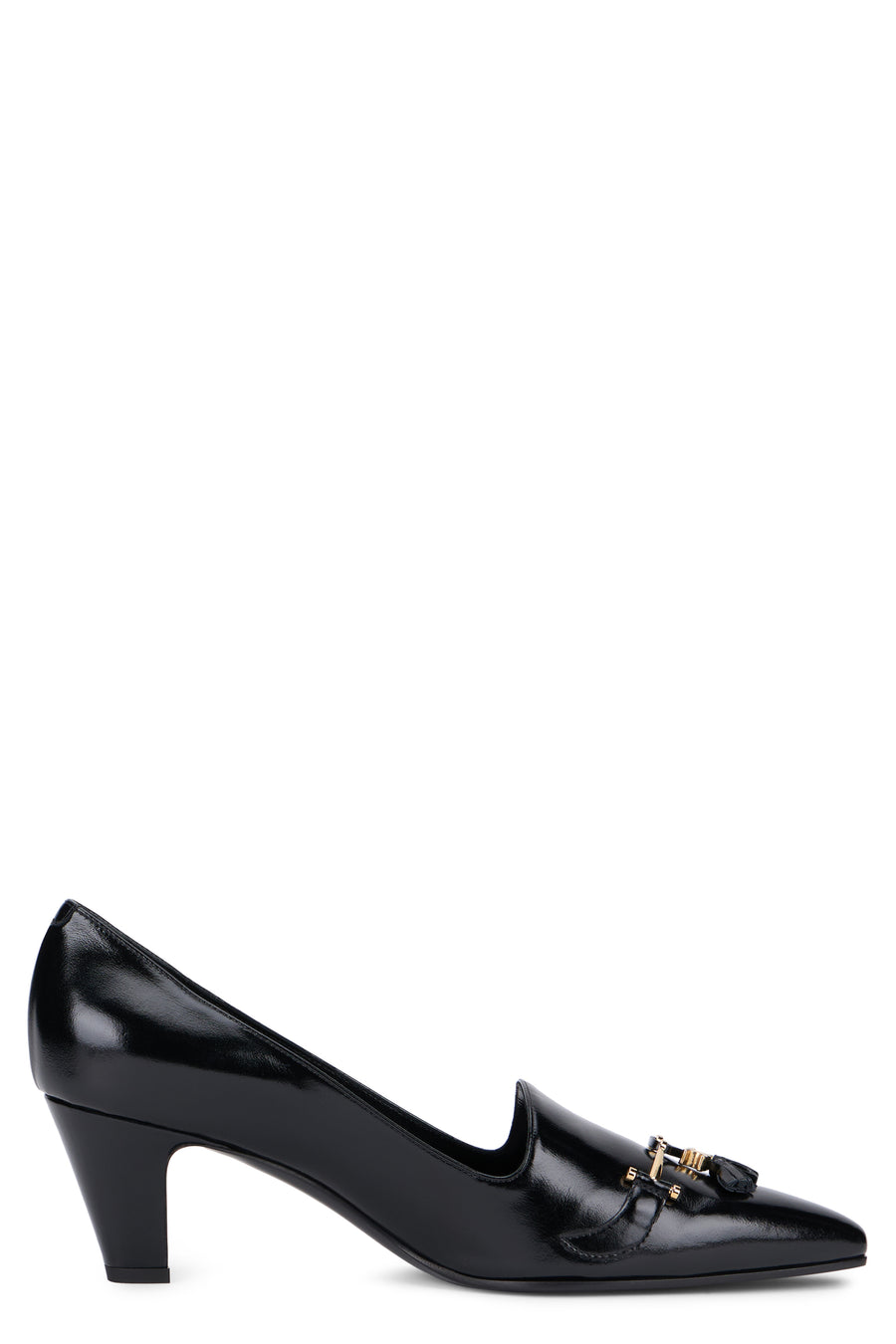 Decolleté Mum Leather Black Calf Skin Shoe