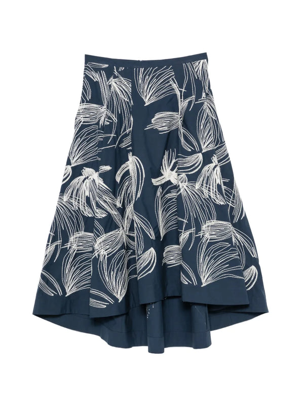 Kiton Cotton 100% skirt in navy