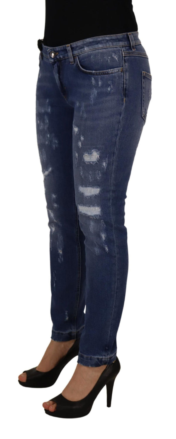 Dolce & Gabbana 98% Cotton jeans in blue