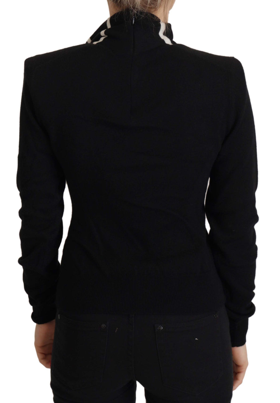 Dolce & Gabbana 100% Cashmere sweater in black