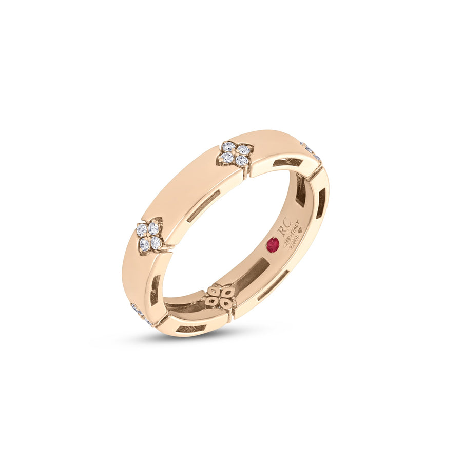 Roberto Coin 18K Rose Gold ring in rose gold
