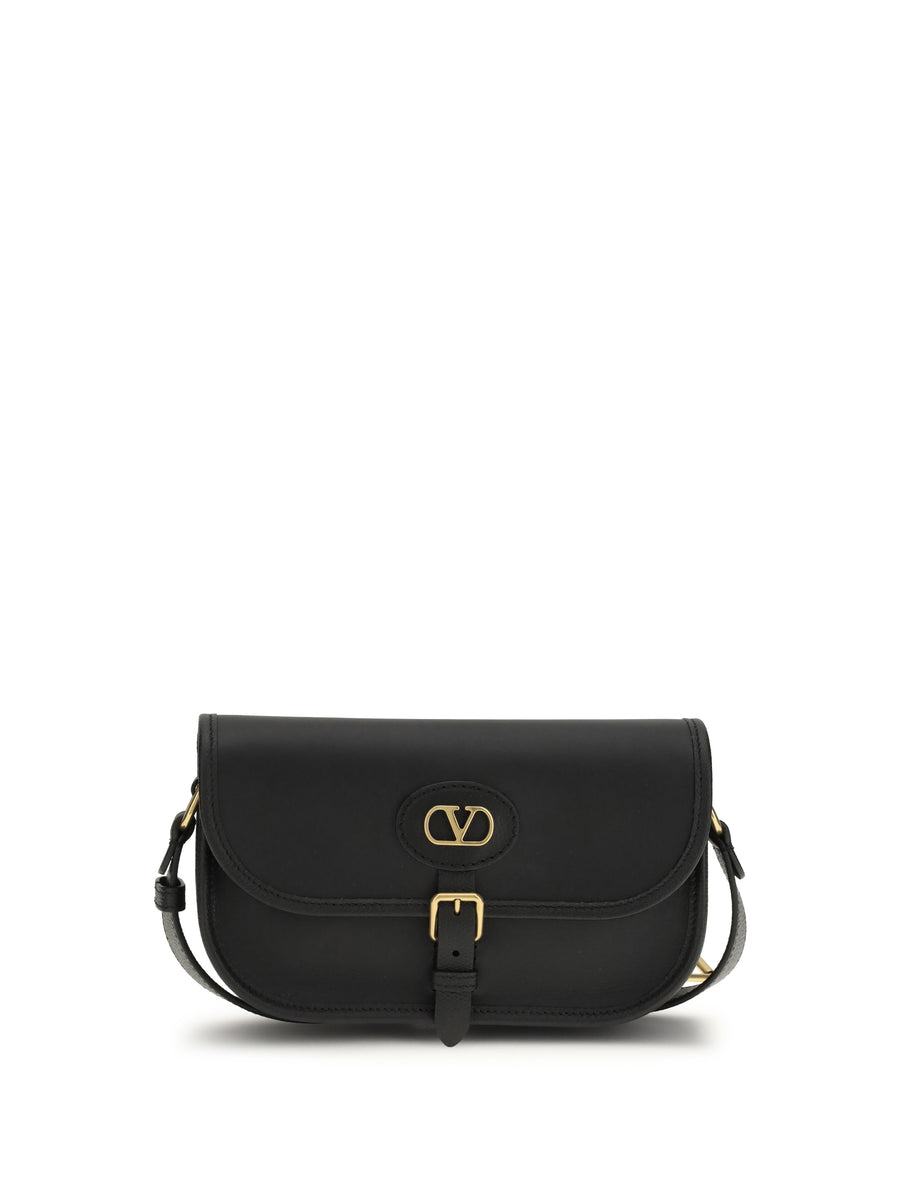 Valentino Garavani 100% Calf Leather (Bos Taurus) shoulder bag in black
