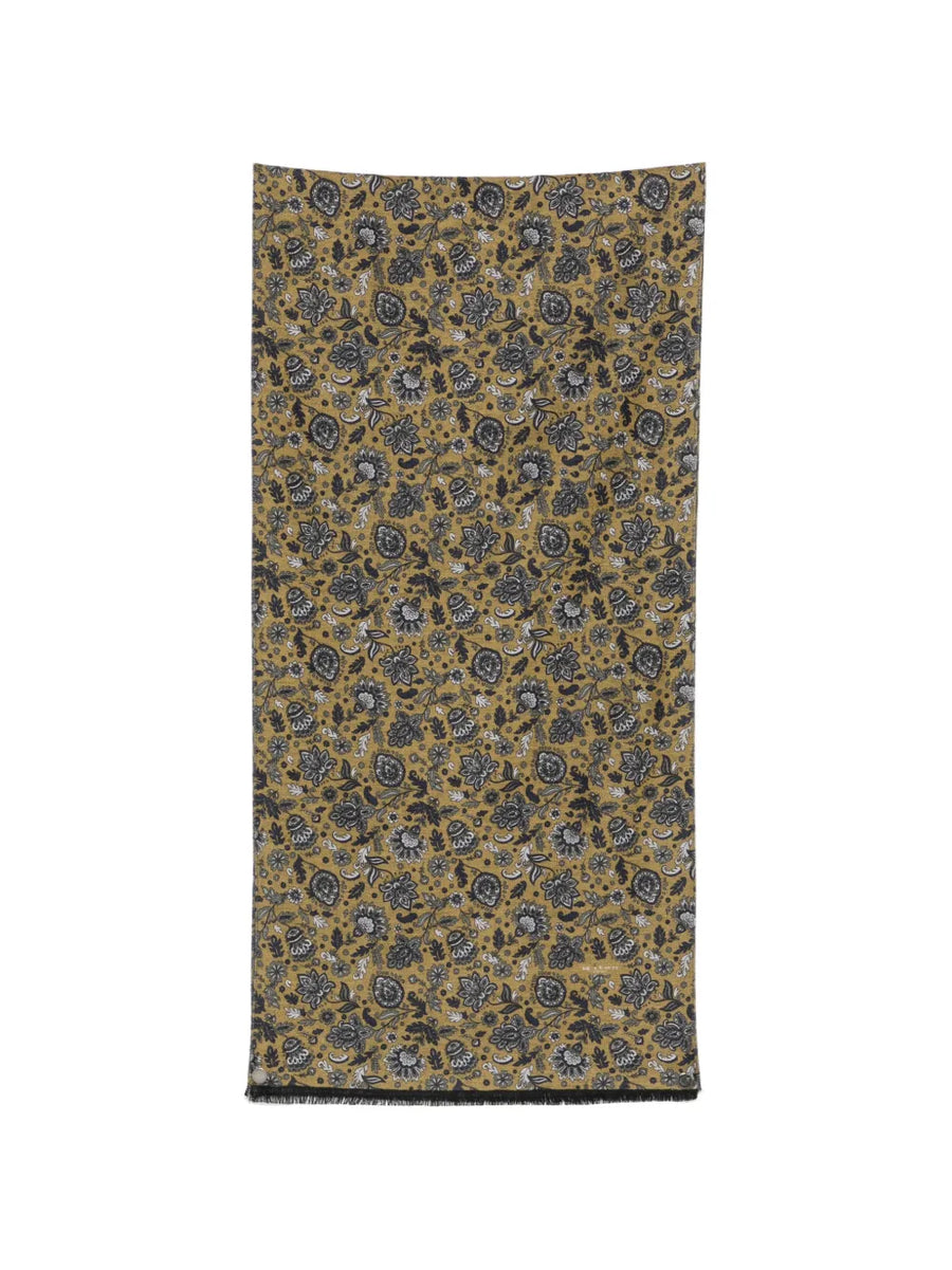 Kiton scarf in green