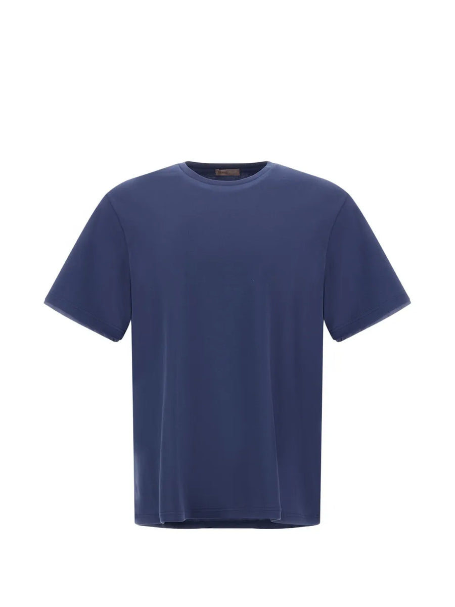 Herno Cotton t-shirt in light blue