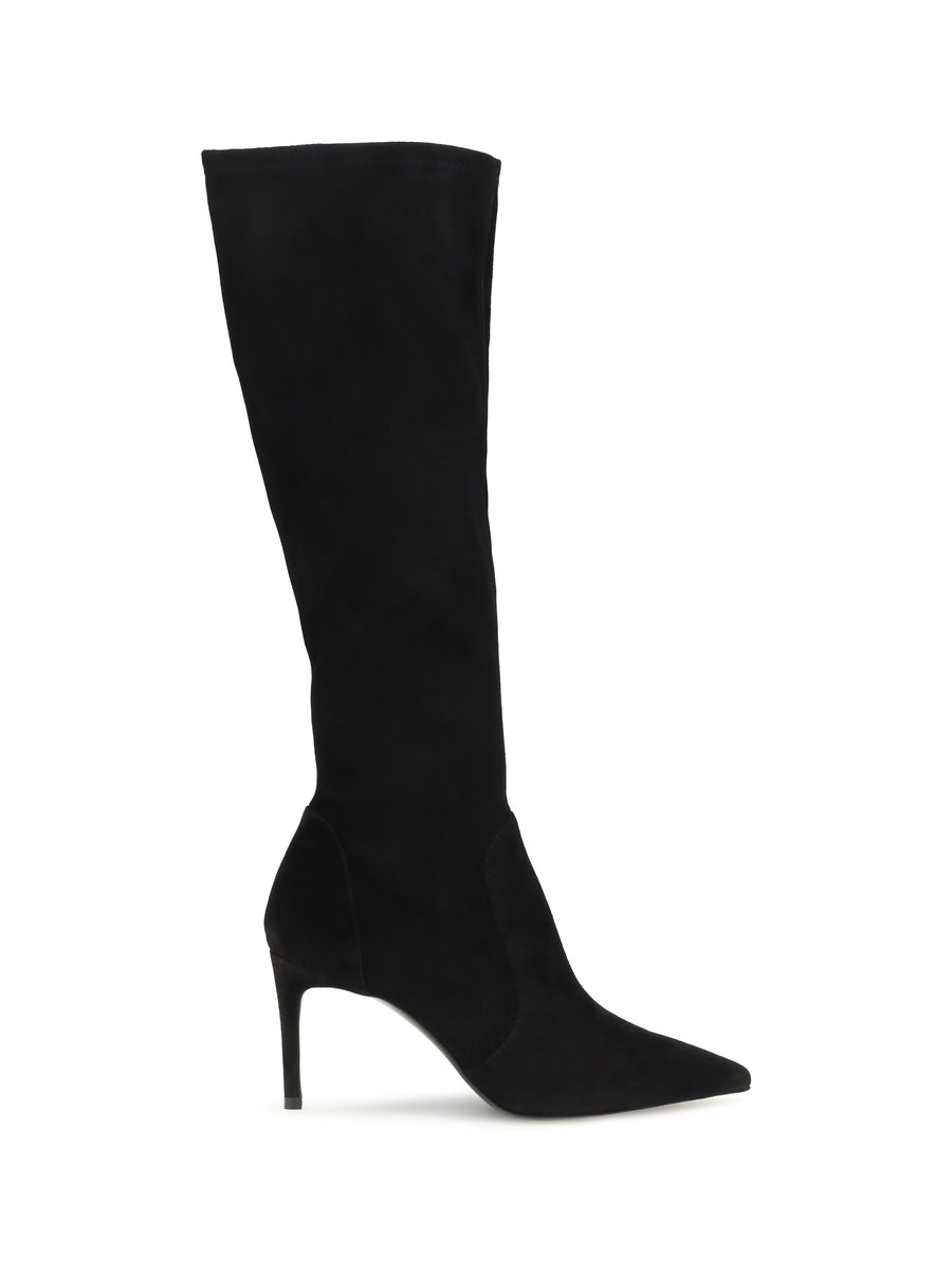Boots Power Black Calf Leather