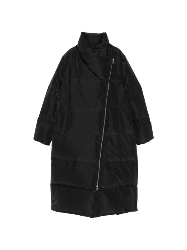 Yves Salomon down coat in black