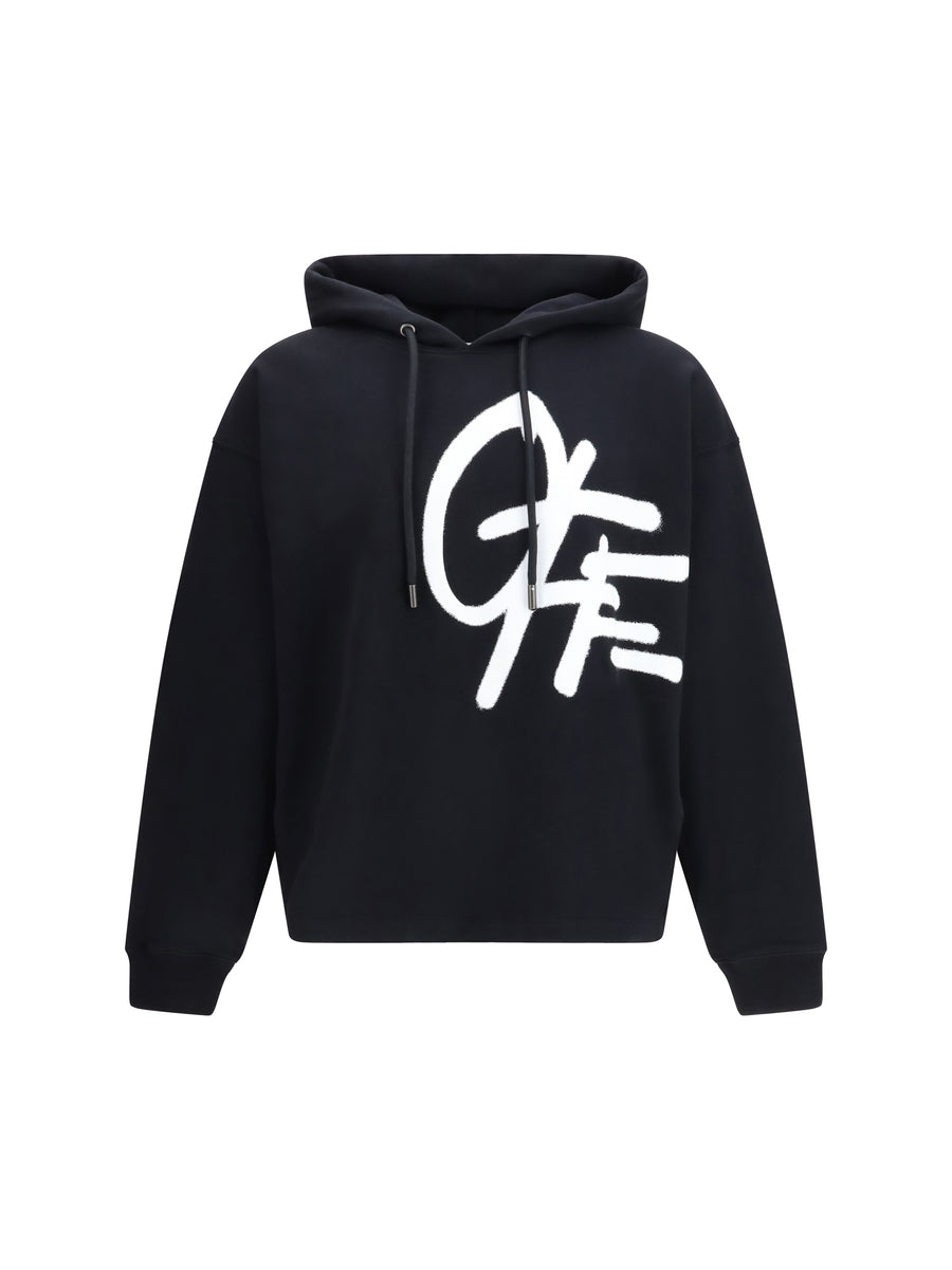 Off-White 100% Cotton sweatshirt in black