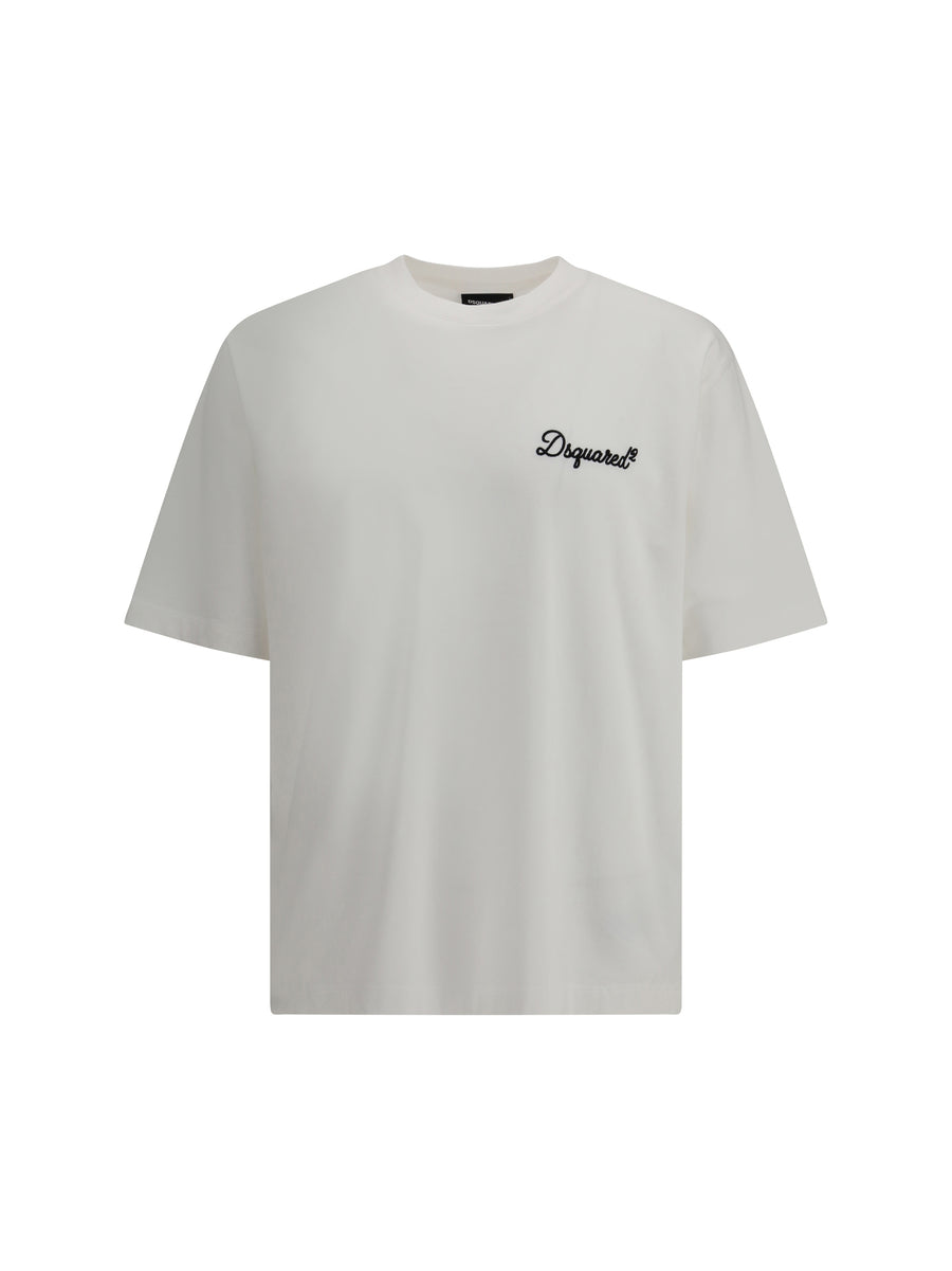 T-Shirt Signature White Cotton T-shirts