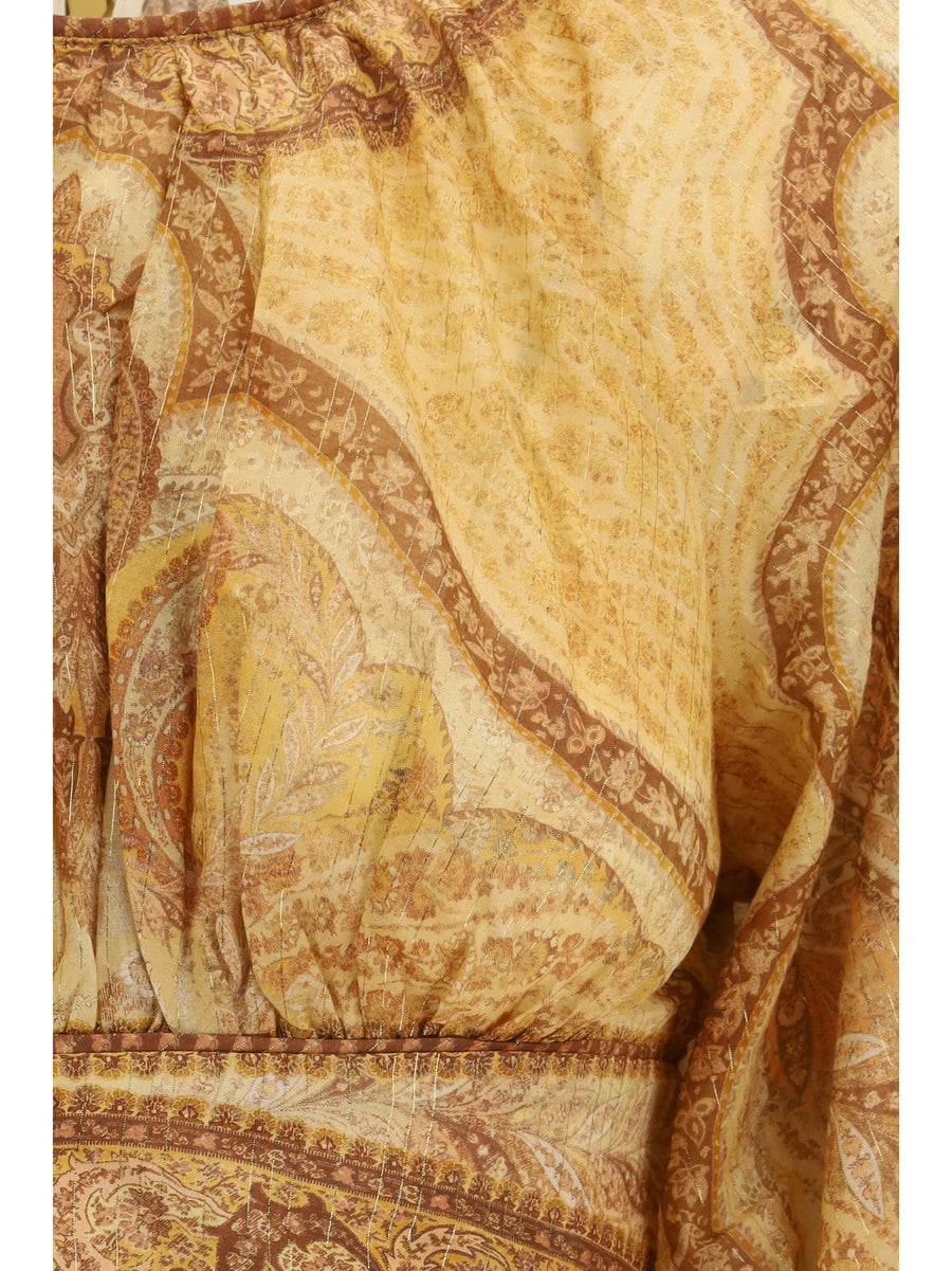 Bustier Top Wanderlust Tapestry Multicolour Tapestry/mustard/multicolour Cotton Tops