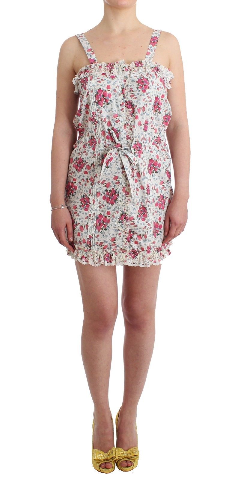 Ermanno Scervino 100% Cotton dress in pink